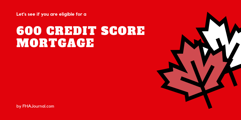 600 Credit Score Mortgage