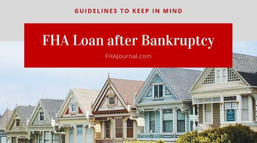 FHA Loan after Bankruptcy